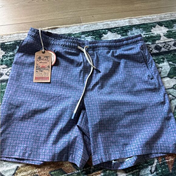 Faherty Shorelite Active Swim Short (7" Inseam) NWT - Picture 1 of 3